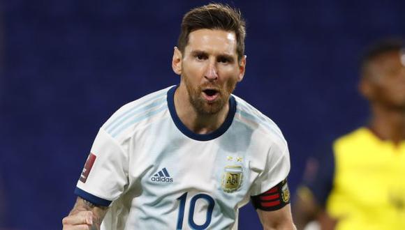 Lionel Messi se convirtió en el jugador con más victorias en la selección argentina. (Foto: AFP)