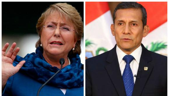 Ollanta Humala: Tras declaración de Bolivia y Perú, ya no habrá cita de Jefe de Estado con ​Michelle Bachelet