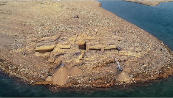 Palacio de 3400 años de antigüedad queda al descubierto tras sequía (VIDEO y FOTOS)
