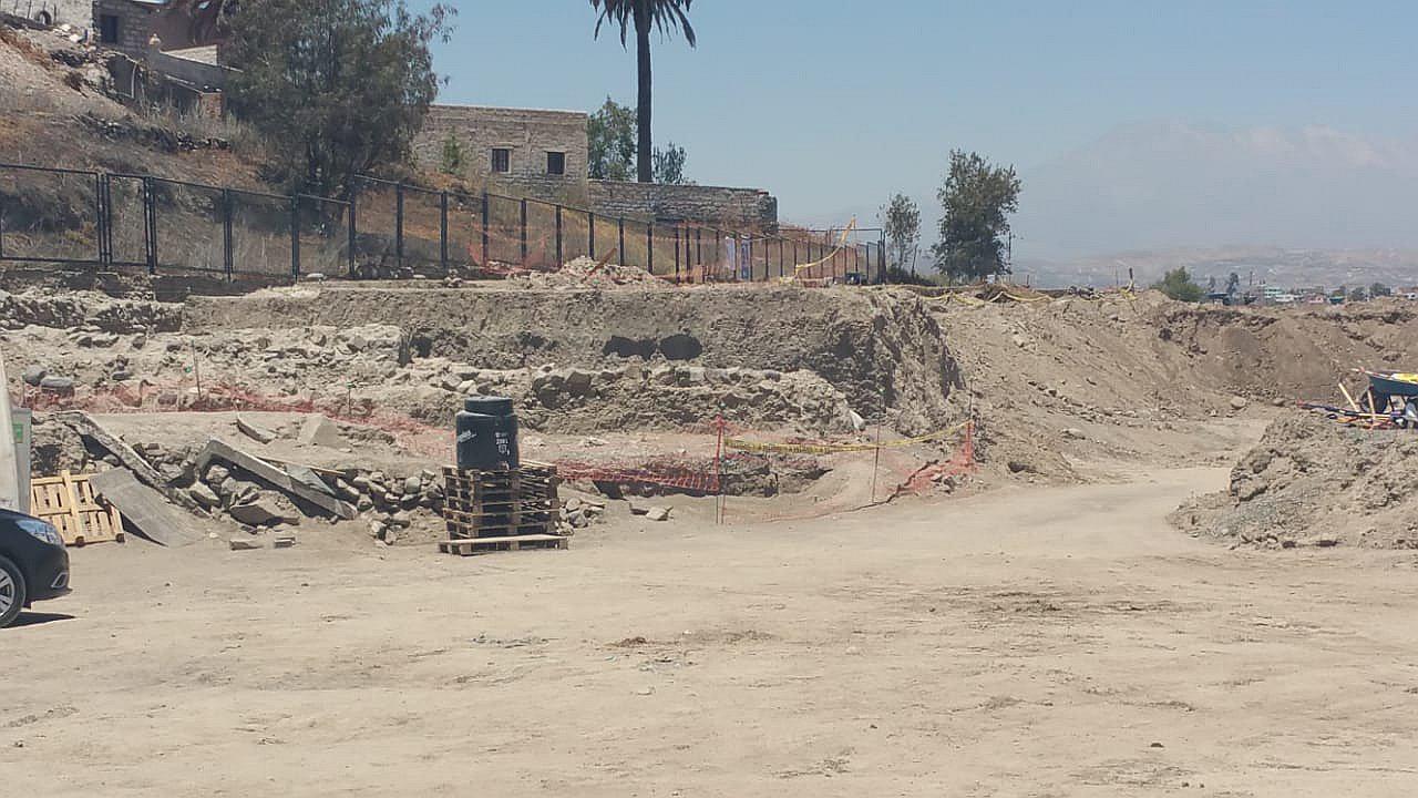 Recuperan restos arqueológicos de obras en Sachaca