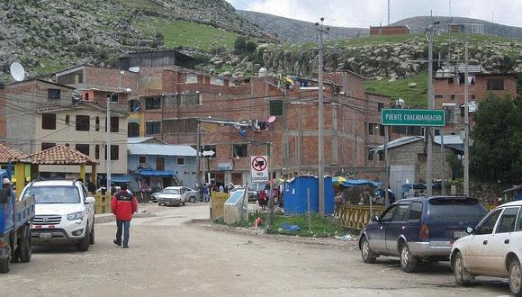 Hoy se cumple el tercer día de paro en Challhuahuacho