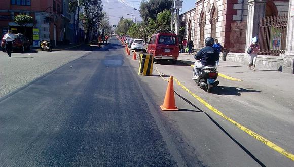 Municipio provincial restringe tránsito en avenida Goyeneche