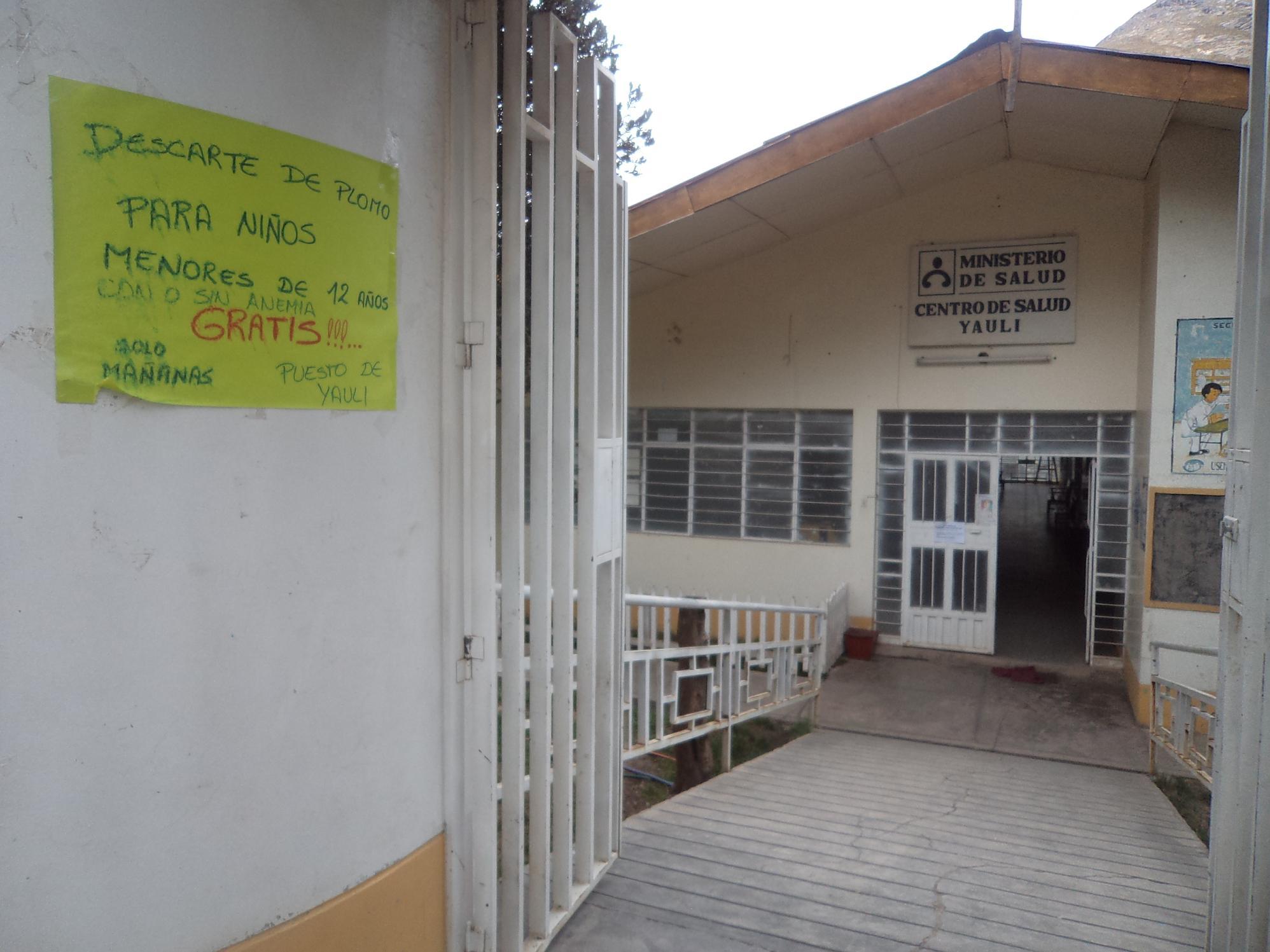 Realizan dosaje de plomo en la sangre a niños de La Oroya