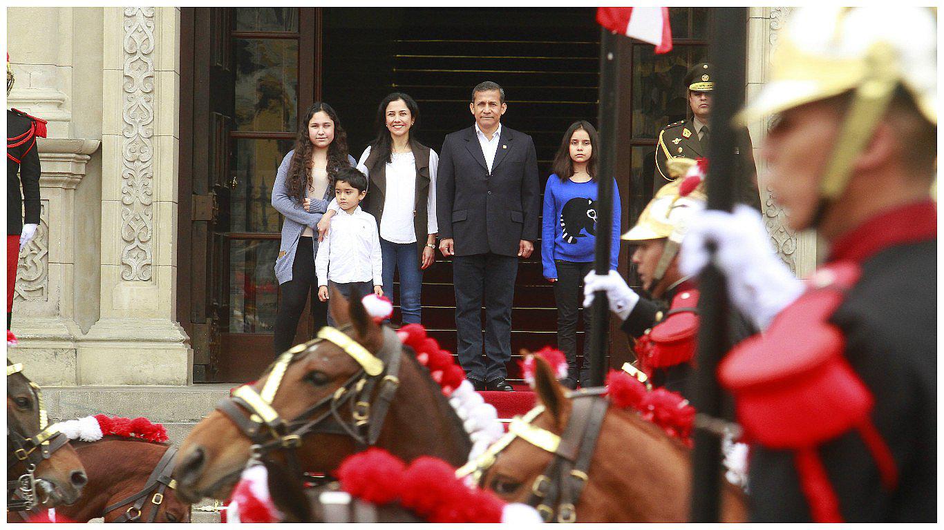 Ollanta Humala: Así el presidente encabezó su último cambio de guardia en Palacio (VIDEO)