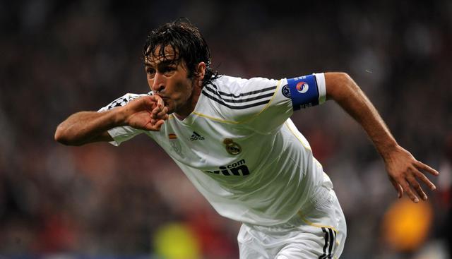 17. Raúl (Real Madrid) superó en la votación a Pedro. (Foto: AFP)