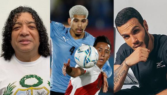 Personalidades peruanas se pronuncian tras polémica en el final del Perú vs. Uruguay. (Foto: @mitiovilchezoficial/AFP/@marioirivarren).