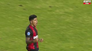 Gol de Luis Iberico para el 2-0 de Melgar ante Racing por la Copa Sudamericana