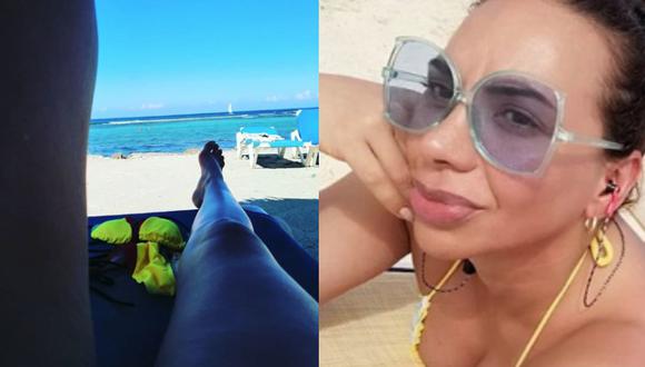 Mónica Cabrejos se despoja de su bikini en palayas de Jamaica