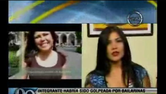 Integrante de Agua Bella denunció haber sido golpeada por Angie Salcedo