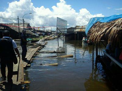 Iquitos: Instalan 40 albergues para familias afectadas por inundaciones