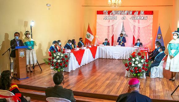 Con Sesión Solemne, MPH conmemora los 196 aniversarios de la Batalla de Ayacucho