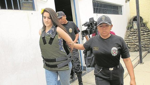 Katiuska del Castillo volvió a la cárcel de Chiclayo tras sentencia de 3 años y 10 meses (VIDEO)