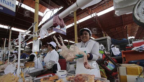 Pavo se vende a S/13.00 el kilo en el mercado San Camilo