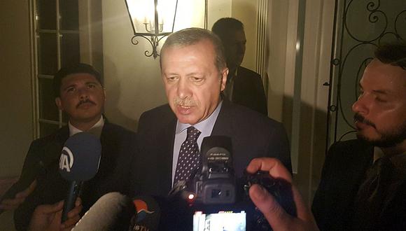 Recep Tayyip Erdogan acusó a clérigo musulmán por intento de golpe