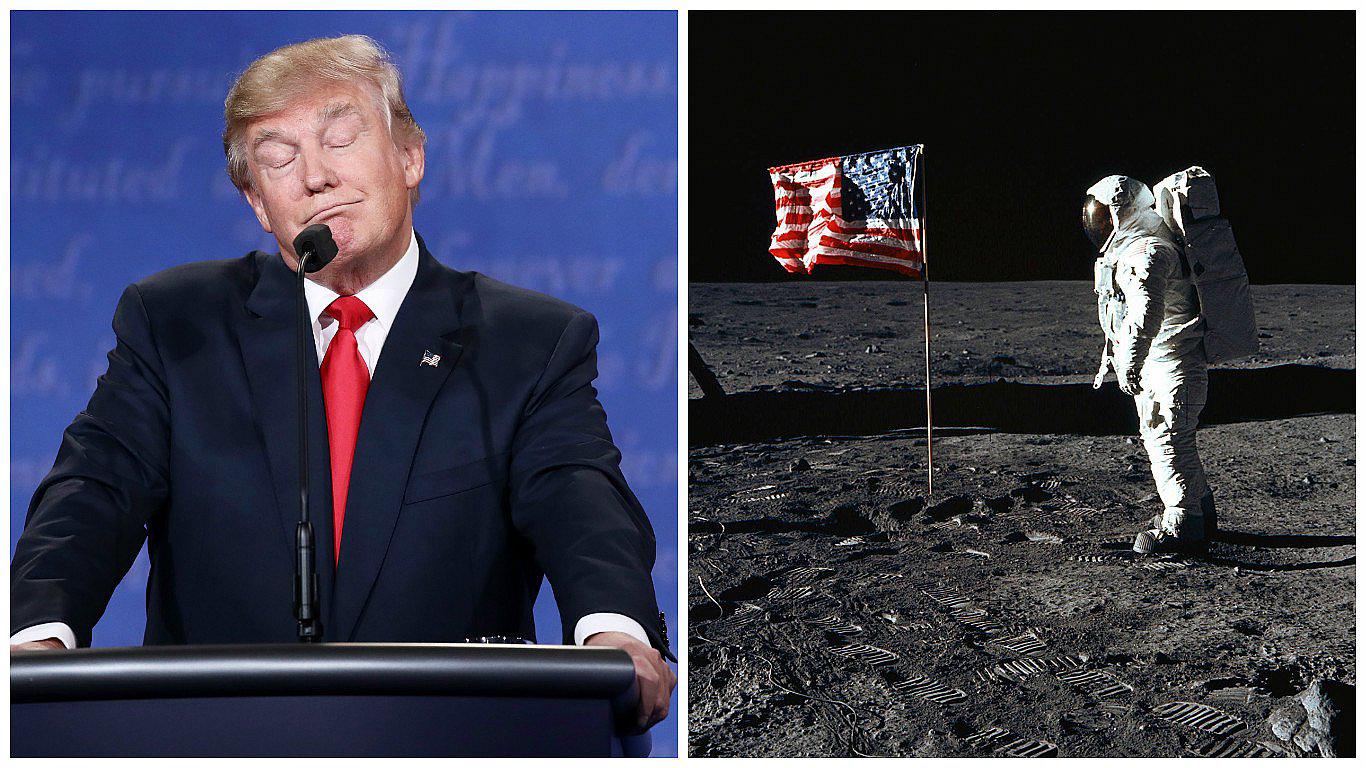 Donald Trump: La Luna vuelve a interesar bajo nuevo gobierno republicano