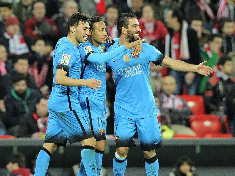 Barcelona derrotó 2-1 al Athletic Bilbao por la Copa del Rey