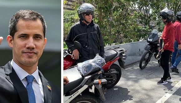 Juan Guaidó impide secuestro de su equipo de seguridad en autopista (VIDEO)
