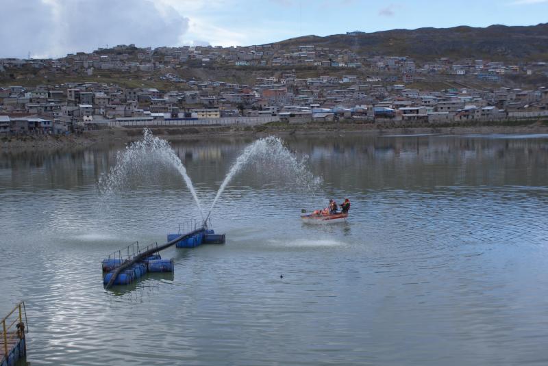 Observan proyecto que busca la recuperación de la laguna de Patarcocha 