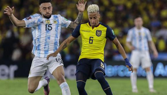 Byron Castillo participó en ocho partidos de Ecuador en las Eliminatorias para el Mundial de Qatar. (Foto: AFP)