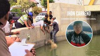 Piura: Hallan el cuerpo de comerciante limonero que cayó al canal Daniel Escobar