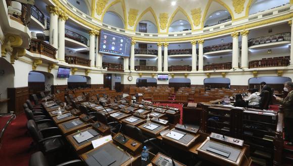 El pleno del Congreso aprobó la propuesta de una cuarta legislatura. (Foto: Congreso)