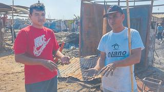 Piura: Padre de familia salva a sus mellizos de morir en un incendio