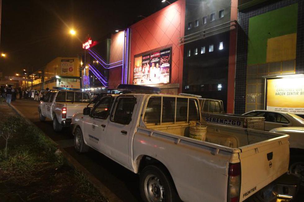 Batalla campal por clausura de conocida discoteca de San Juan de Miraflores