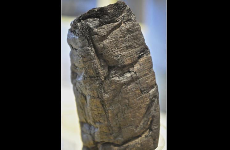 Descifran un pergamino calcinado por el Vesubio gracias a los rayos X