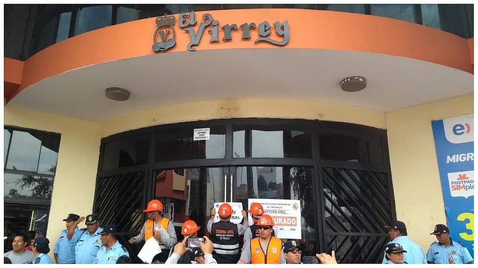 MPT cierra por tres días centro comercial "El Virrey" (VIDEO)