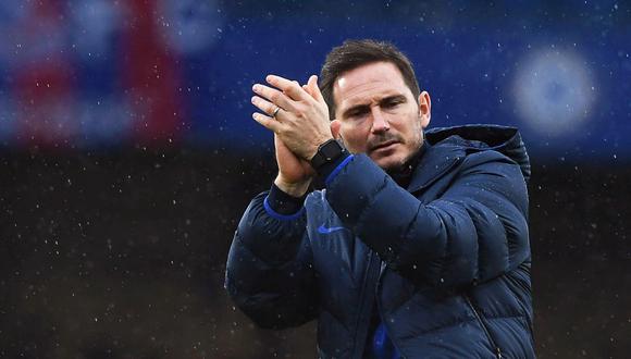 Chelsea despidió a Frank Lampard por malos resultados. (Foto: EFE)
