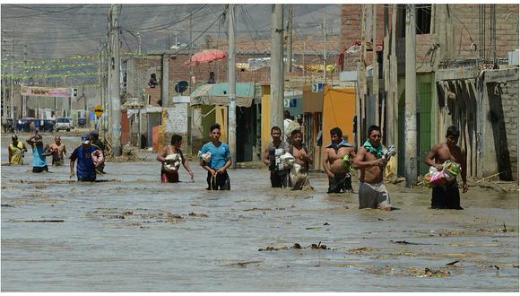 Huarmey lleva más de cinco días inundada por lluvias y huaicos