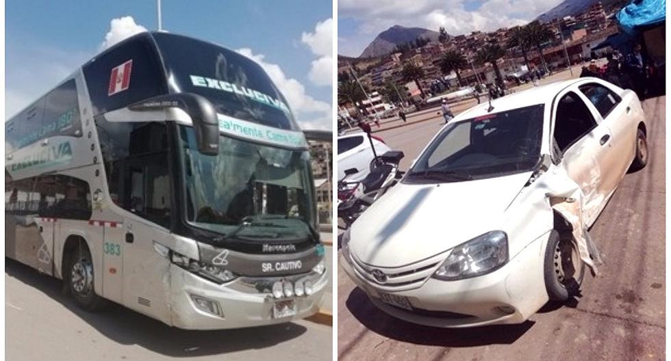 Choque de vehículos deja turistas heridos en Cusco EDICION CORREO