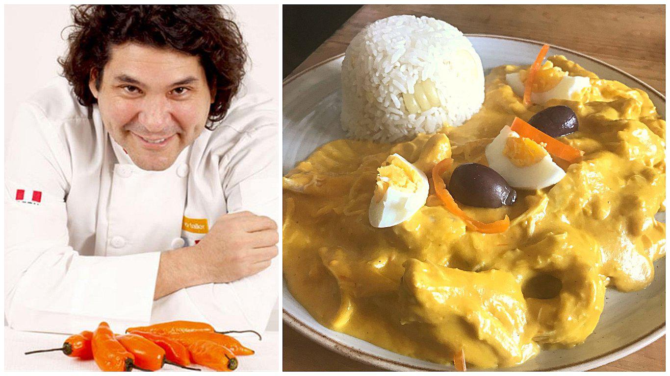 Gastón Acurio comparte su receta casera para preparar ají de gallina