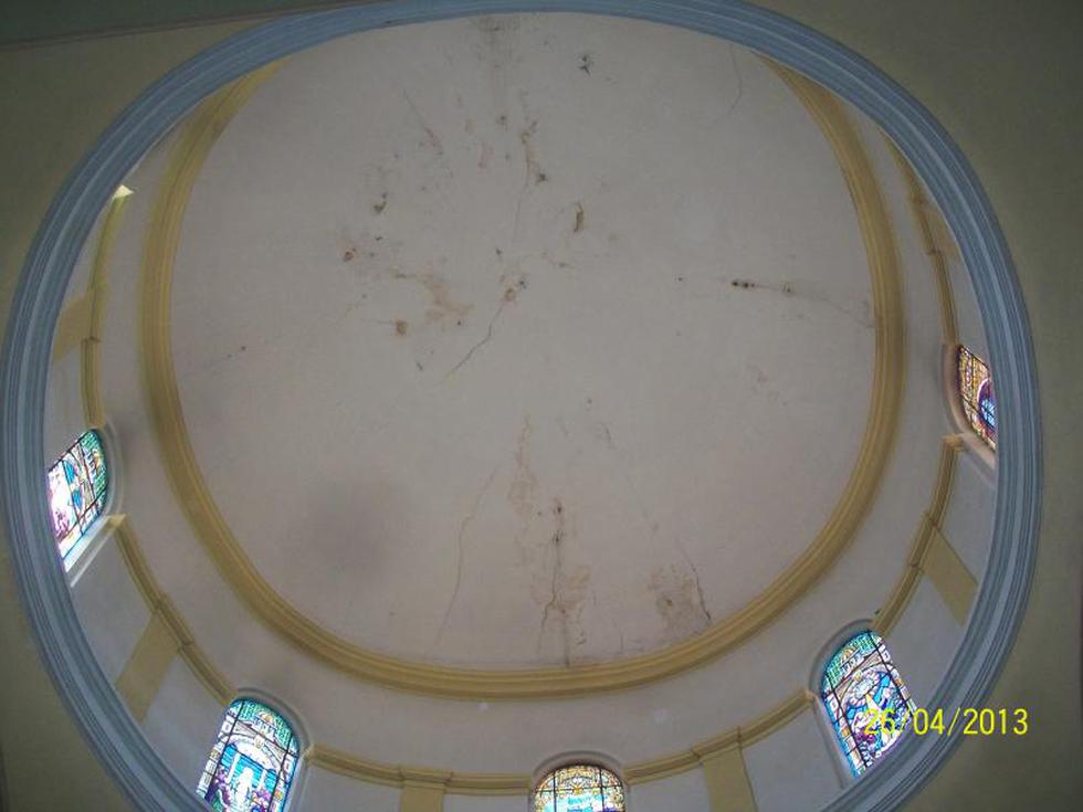Catedral de Huancayo en riesgo del colapso