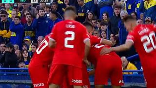 Independiente le pone emoción: gol Vallejo para el 2-2 sobre Boca Juniors por la Liga Profesional