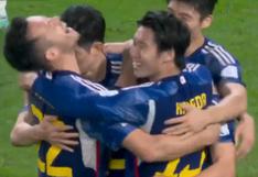 Gol de Maeda para el 1-0 de Japón sobre Croacia por los octavos del Mundial de Qatar 2022