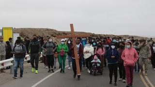 Con peregrinaje inician las festividades en el Santuario del Señor de Locumba