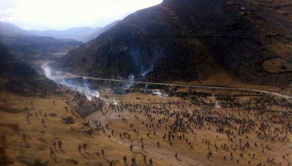 Se eleva a dos el número de fallecidos tras enfrentamiento en campamento minero 'Las Bambas'