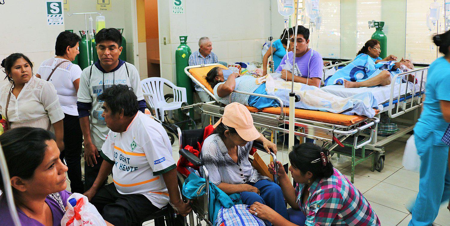 La falta de personal y equipos aqueja a los hospitales