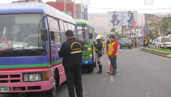 Desde hoy se aplica el nuevo Reglamento de Transporte en Tacna