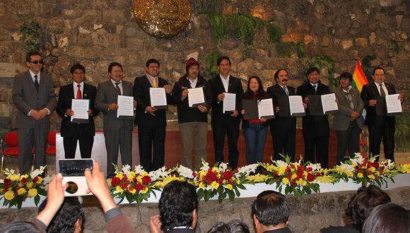 Ministerio de Vivienda y Municipalidad del Cusco firman convenio para saneamiento de toda la ciudad