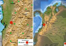 Colombia: se registraron dos sismos en Cali y Chocó antes del temblor en Lima