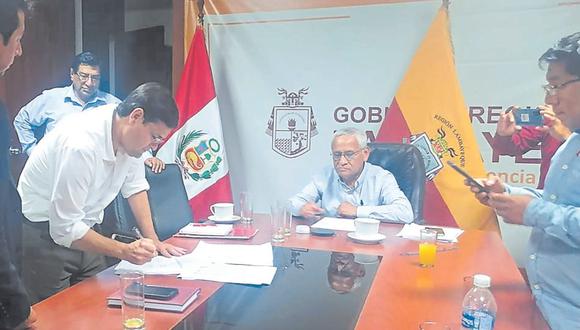 Jorge Pérez reconoció que hubo falencias en la entrega de información, razón por la cual es necesario determinar la verdadera situación del Gobierno Regional de Lambayeque.