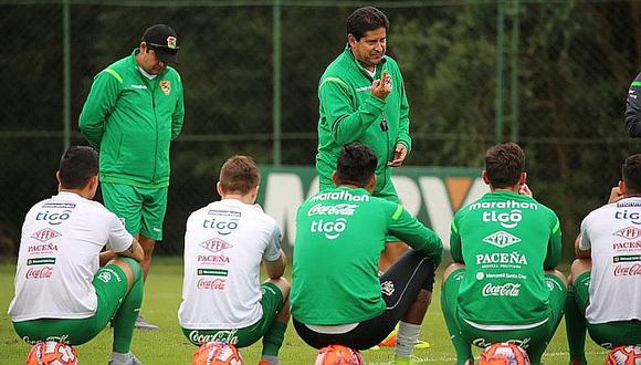 DT de Bolivia: "Una cosa es jugar con Brasil y otra con Perú"