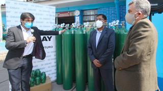 Diresa recibe balones de oxígeno, camillas y ventiladores para lucha contra la COVID-19