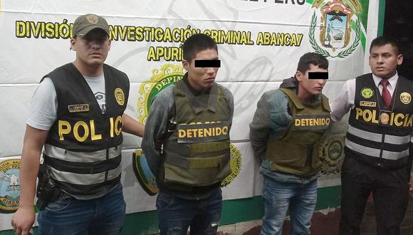 Dos presuntos homicidas de comerciante son capturados en Cusco
