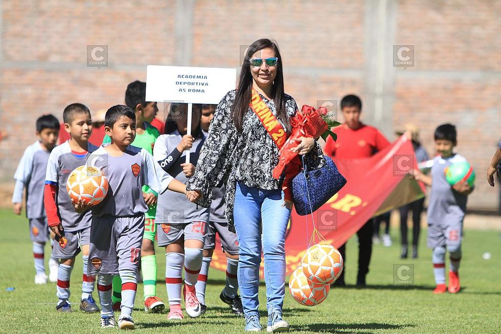 58 equipos se disputarán la copa de fútbol de menores en Characato (FOTOS)