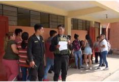 Barranca: delincuentes asaltan a una veintena de estudiantes de una academia (VIDEO)