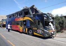 Cruz del Sur explicó la razón por la que pintó el bus del accidente en Arequipa 