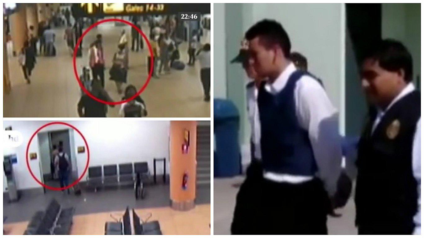 ​Detienen a trabajador acusado de tocamientos indebidos en aeropuerto Jorge Chávez (VIDEO)